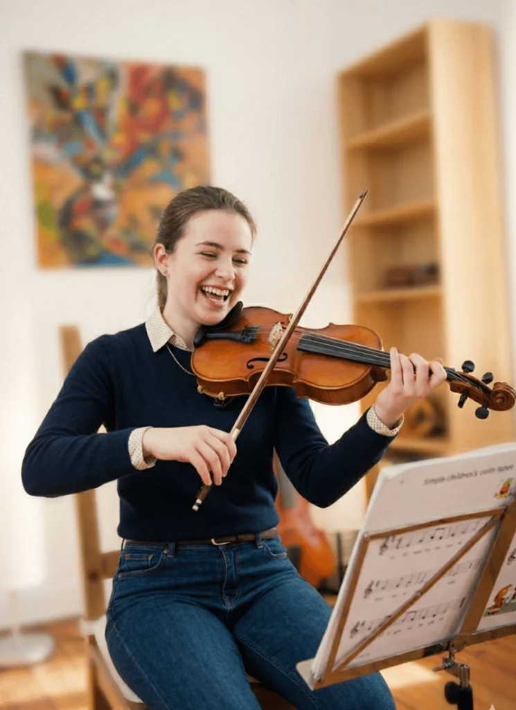 Geige & Violine im Musikraum Trier